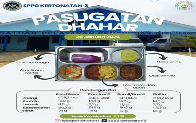 Senin, 26 Januari 2026 - SPPG Sukoharjo Kartasura Kertonatan